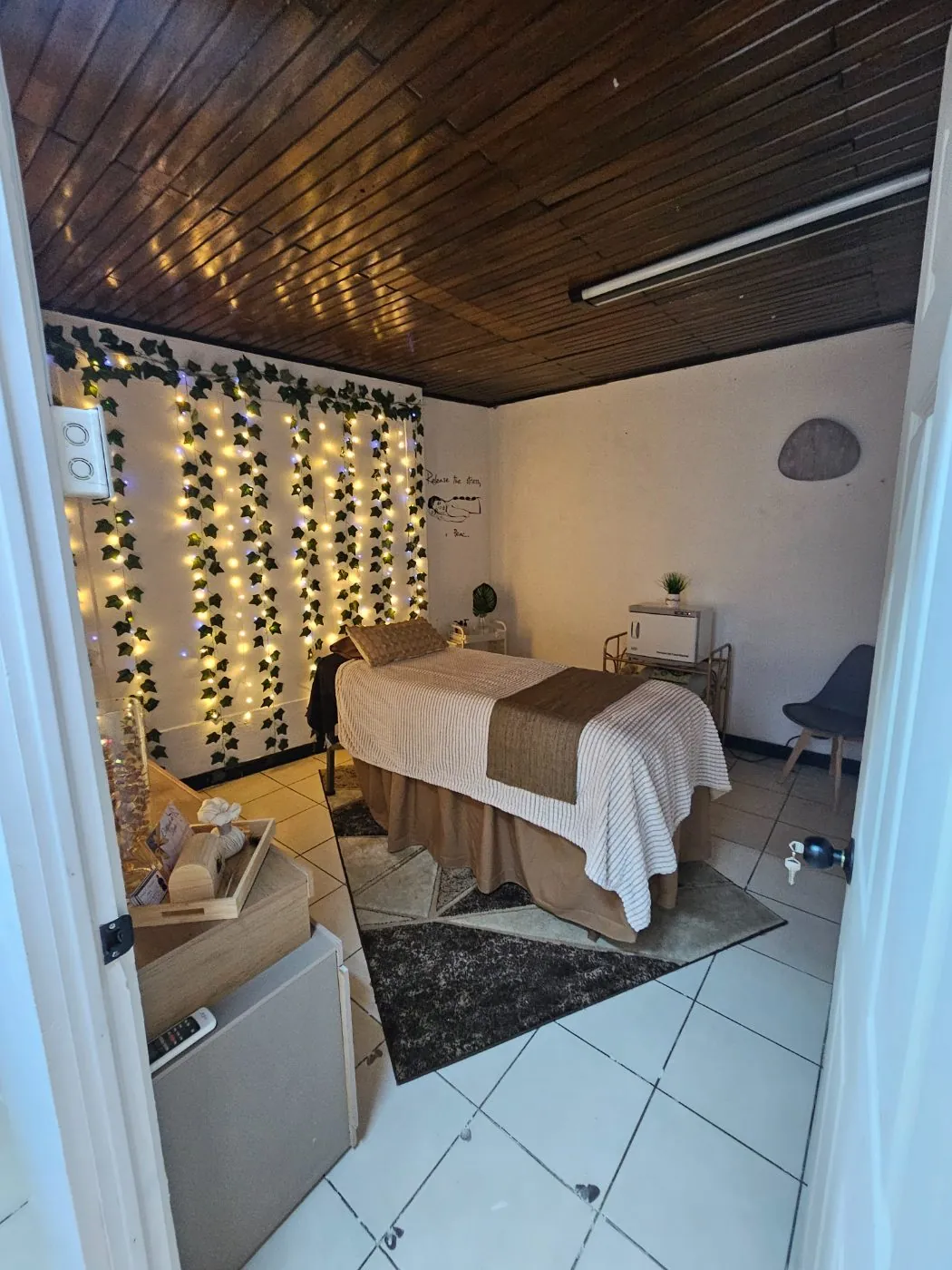 Ambiente exclusivo del spa Hands and Paradise